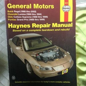 Haynes Repair Manual GM Buick Chevy olds pontiac